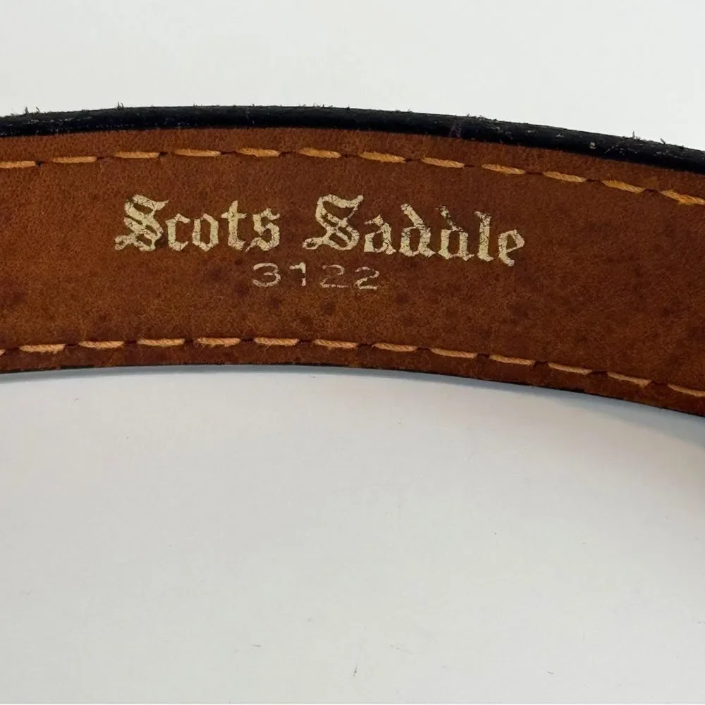 Scots Saddle metal details